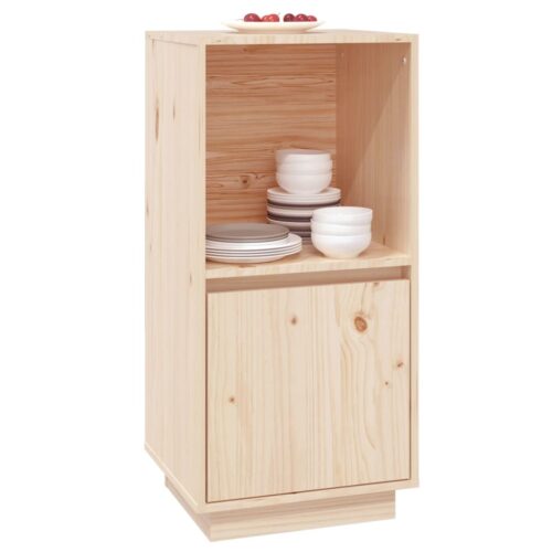 Pine Wood Sideboard Buffet Cabinet Storage Drawers Doors Pantry Kitchen Cupboard - Image 8