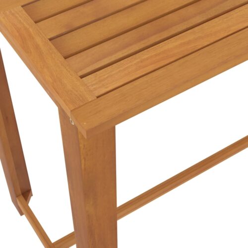 9-Piece Garden Bar Set Grey Outdoor Patio Furniture - Image 6
