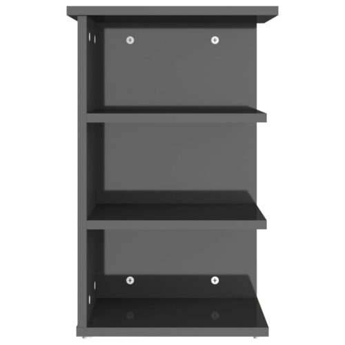 Gloss Wooden Sideboard Cabinet Storage Bookcase Shelf Display Rack Nightstand - Image 6