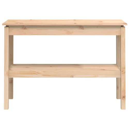 Console Table 110x40x75cm Solid Wood Pine - Image 4