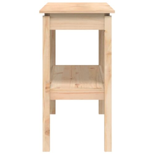 Console Table 110x40x75cm Solid Wood Pine - Image 5