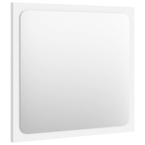 2-Piece Bathroom Furniture Set White Engineered Wood - Image 8