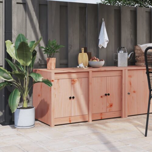 Outdoor Kitchen Cabinet 106x55x64cm Solid Wood Douglas - Image 12