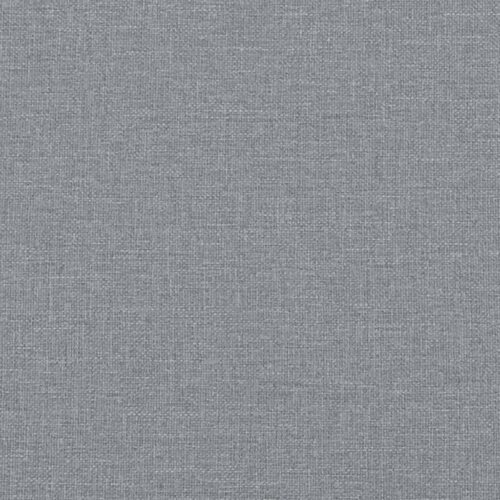Footstool Grey 60x50x41cm Fabric - Image 6