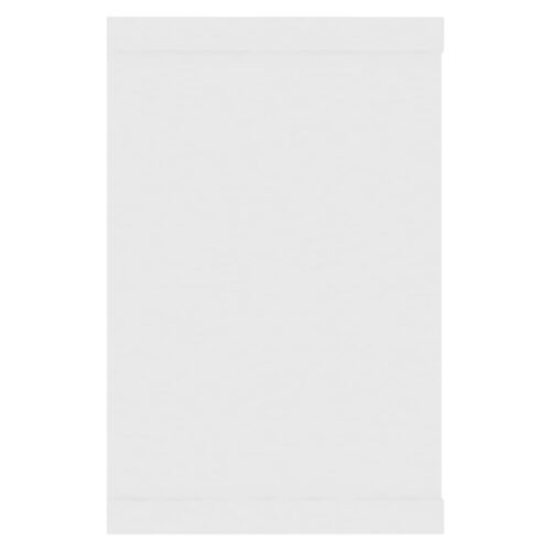 Wall Cube Shelves 4pcs White 60x15x23cm Engineered Wood - Image 6