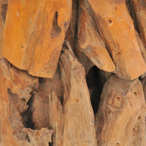 Coffee Table Solid Teak Driftwood 60cm - Image 6