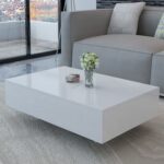 Coffee Table High Gloss White