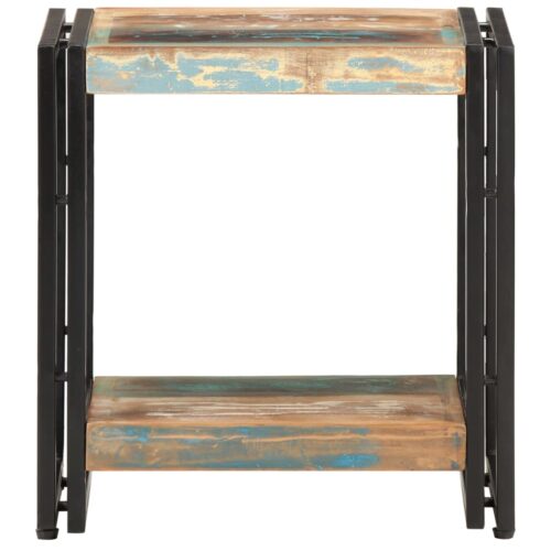 Side Table 40x30x40cm Solid Reclaimed Wood - Image 2