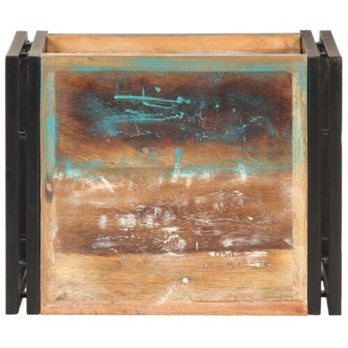 Side Table 40x30x40cm Solid Reclaimed Wood - Image 3