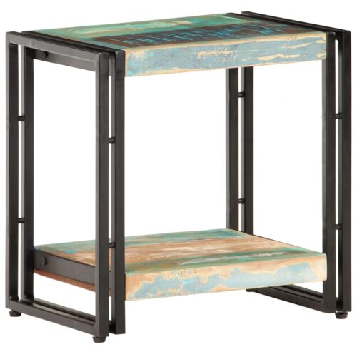 Side Table 40x30x40cm Solid Reclaimed Wood - Image 6