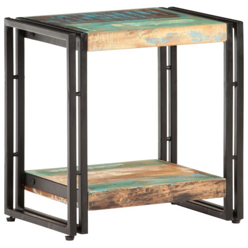 Side Table 40x30x40cm Solid Reclaimed Wood - Image 7