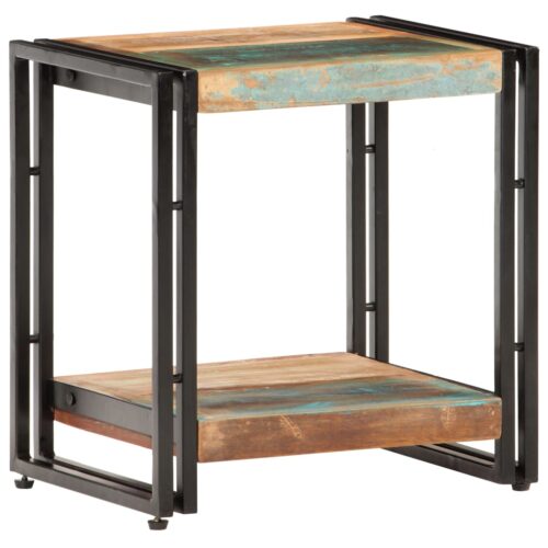 Side Table 40x30x40cm Solid Reclaimed Wood - Image 8