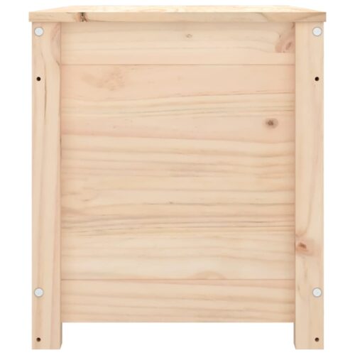 Storage Box 80x40x45.5cm Solid Wood Pine - Image 6
