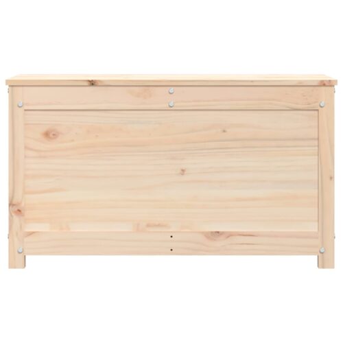Storage Box 80x40x45.5cm Solid Wood Pine - Image 7