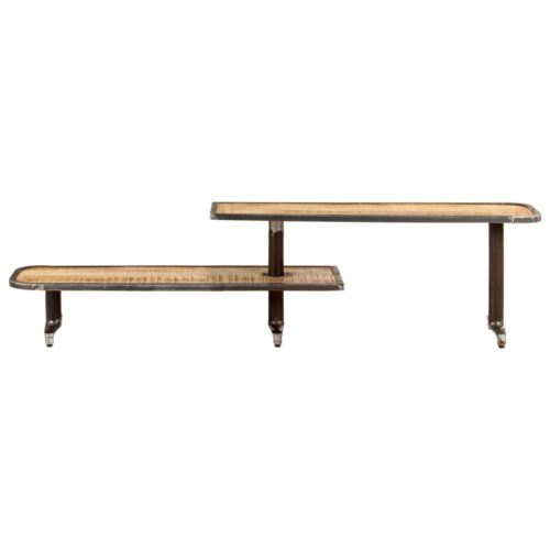 TV Cabinet 160x30x40cm Solid Mango Wood - Image 2
