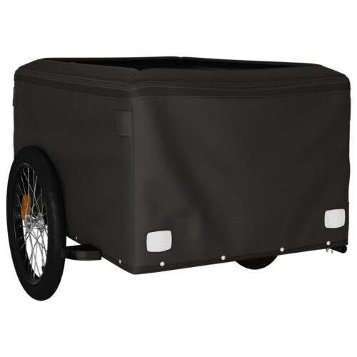 Bike Trailer Black Blue 45 kg Iron - Image 5