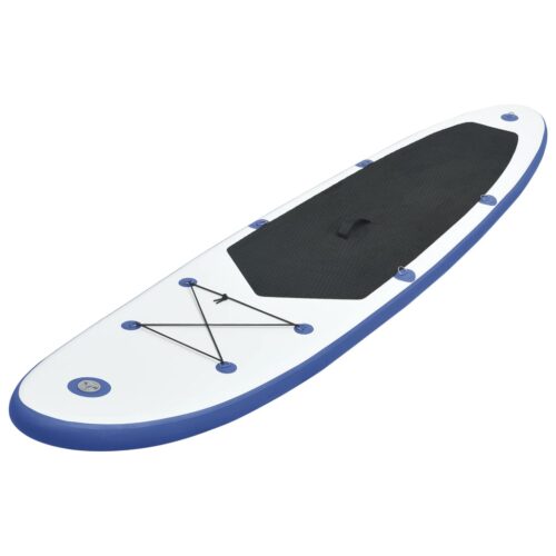 Stand Up Paddle Board Set SUP Surfboard Inflatable Blue White - Image 2