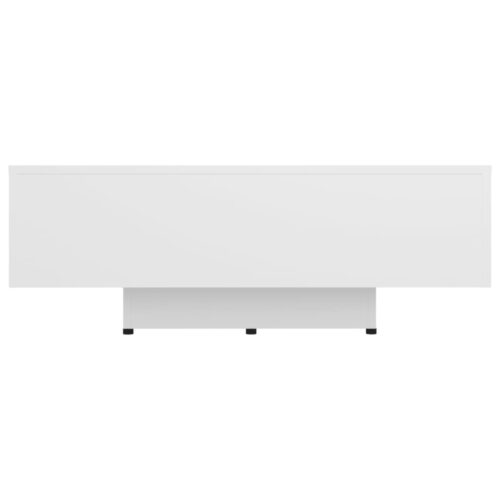 Coffee Table White 85x55x31cm Engineered Wood - Image 3