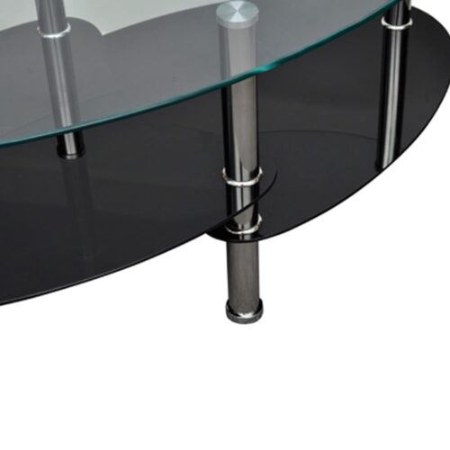Coffee Table with Exclusive Design Black - Image 3