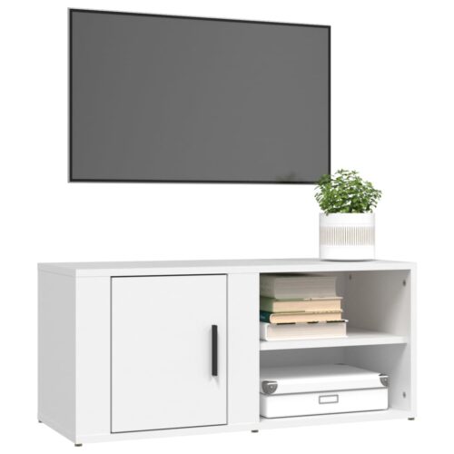TV Cabinets 2pcs White 80x31.5x36cm Engineered Wood - Image 4