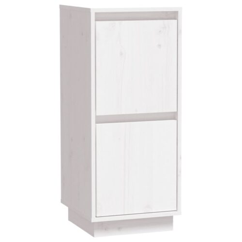 Sideboards 2pcs White 31.5x34x75cm Solid Wood Pine - Image 4