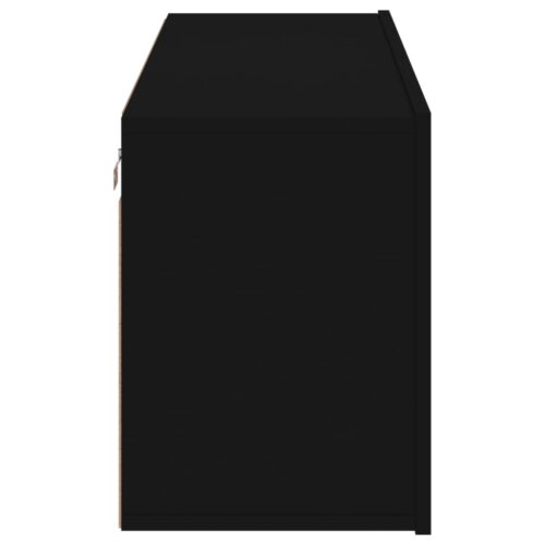TV Cabinet Wall-mounted Black 100x30x41cm - Image 7