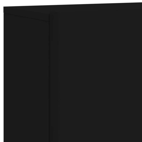 TV Cabinet Wall-mounted Black 100x30x41cm - Image 9