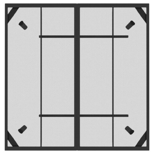 Steel Mesh Garden Table Outdoor Patio Lounge Side Coffee Dining Anthracite 100x100x72cm - Image 4
