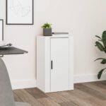 Sideboard White 40x33x70cm Engineered Wood