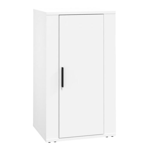 Sideboard White 40x33x70cm Engineered Wood - Image 2