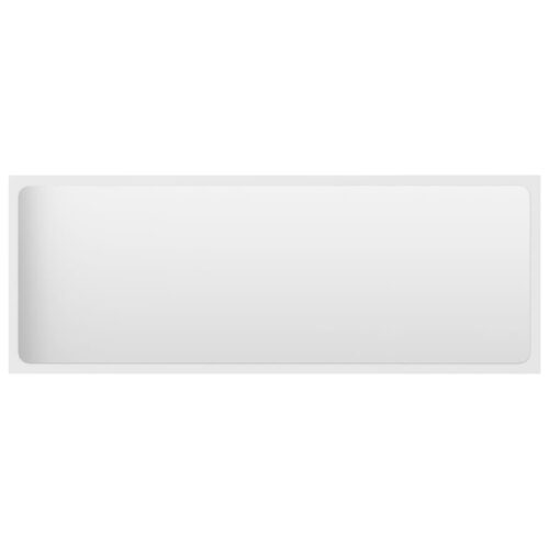 Bathroom Furniture Set White Engineered Wood - Image 8