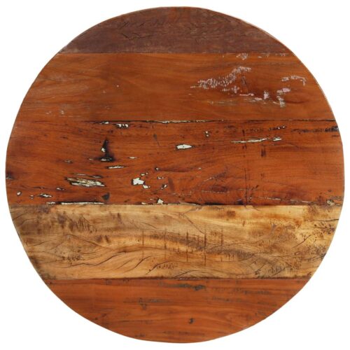 Coffee Table √ò68cm Solid Reclaimed Wood - Image 3