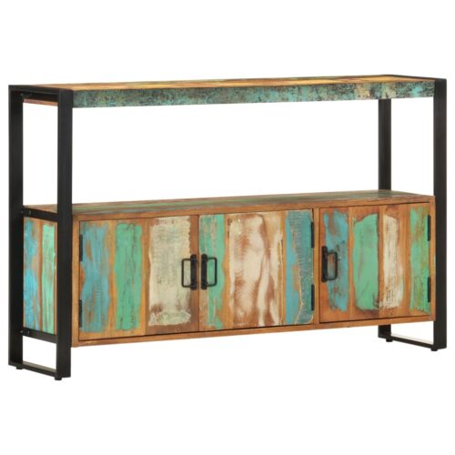 Sideboard 120x30x75cm Solid Reclaimed Wood