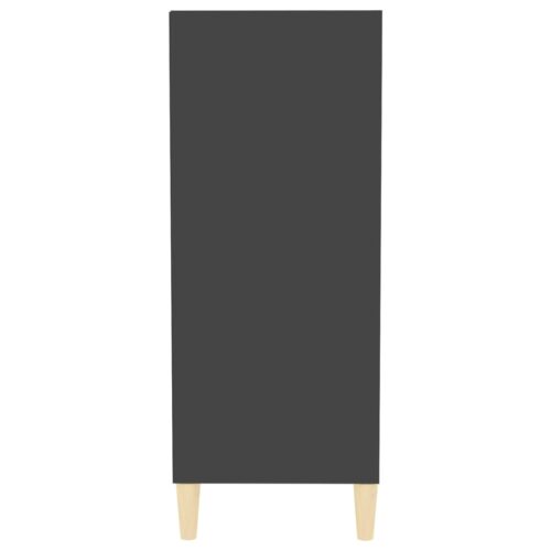 Sideboard Grey 57x35x90cm Engineered Wood - Image 6
