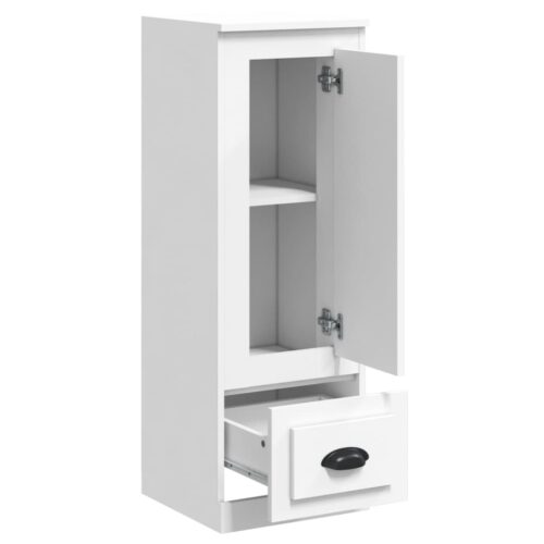 Highboard White 36x35.5x103.5cm Engineered Wood - Image 7
