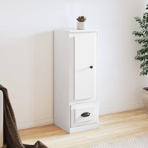 Highboard White 36x35.5x103.5cm Engineered Wood - Image 12