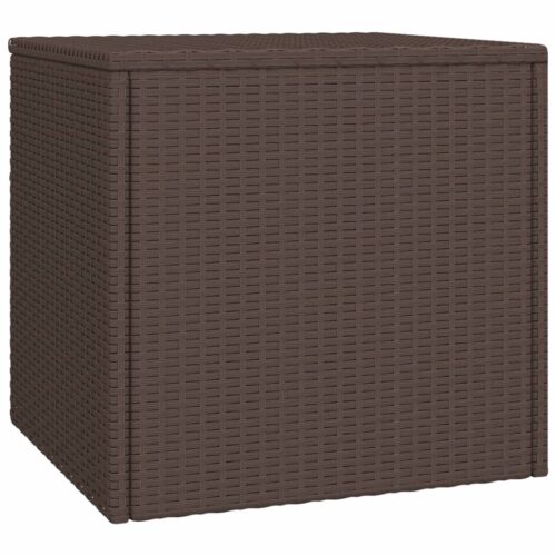 Side Tables 3pcs Brown Poly Rattan - Image 3