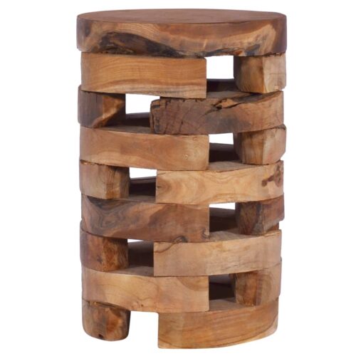 Beside Cabinet 30x30x45cm Solid Teak Wood - Image 2