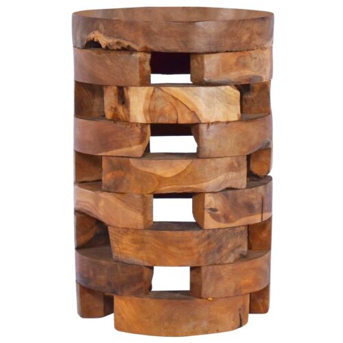 Beside Cabinet 30x30x45cm Solid Teak Wood - Image 6