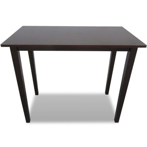 Wooden Bar Table Brown - Image 2