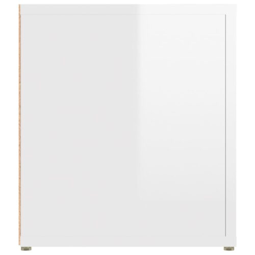 TV Cabinets 2pcs High Gloss White 80x31.5x36cm Engineered Wood - Image 8