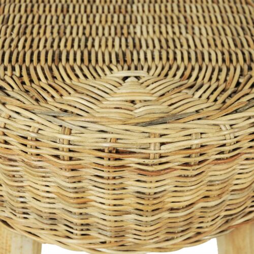 Hall Bench 160x35x45cm Natural Rattan - Image 4