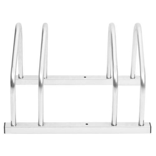 Bike Rack for 2 Bikes Galvanised Steel - Image 2