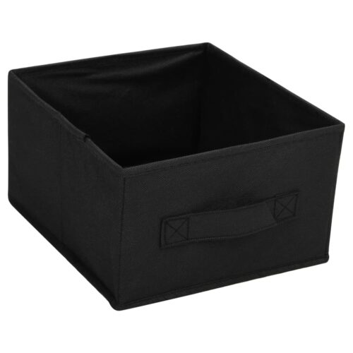 Storage Cabinet with 6 Drawers 55x29x55cm Black Steel - Image 6