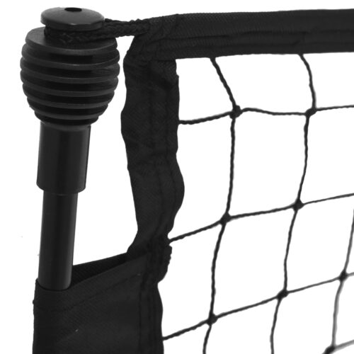 Football Rebounder Net Black Yellow 183x85x120cm Polyester - Image 6