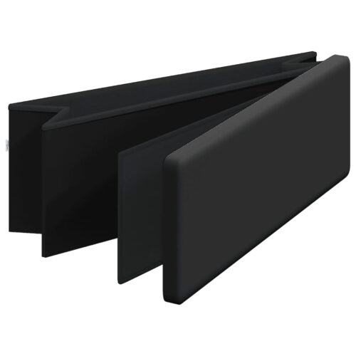Folding Storage Ottoman Bench Blanket Linen Box Seat Foot Rest Stool PVC Leather - Image 9