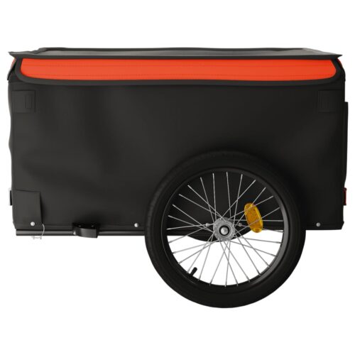 Bike Trailer Black Orange 45 kg Iron - Image 6