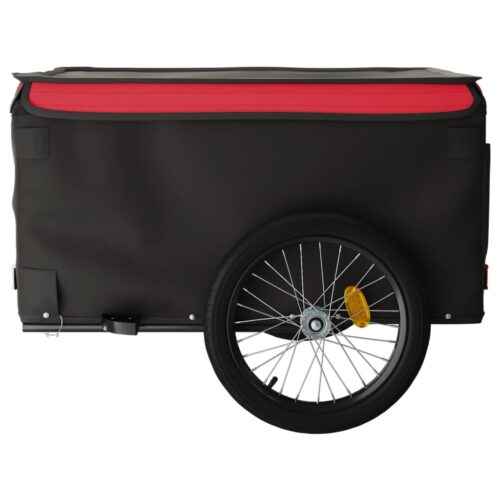 Bike Trailer Black Red 45 kg Iron - Image 6