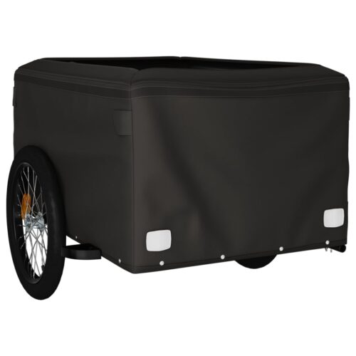 Bike Trailer Black Red 45 kg Iron - Image 8