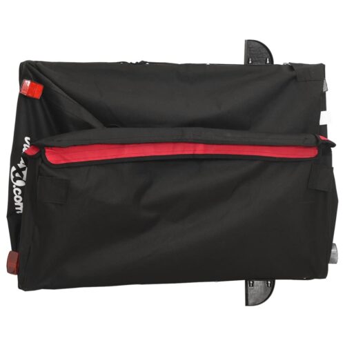 Bike Trailer Black Red 45 kg Iron - Image 9